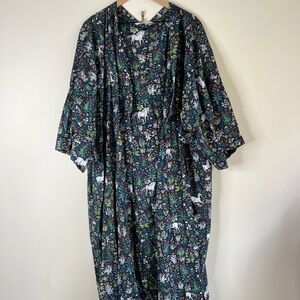 Printfresh Unicorn Garden 4X Robe